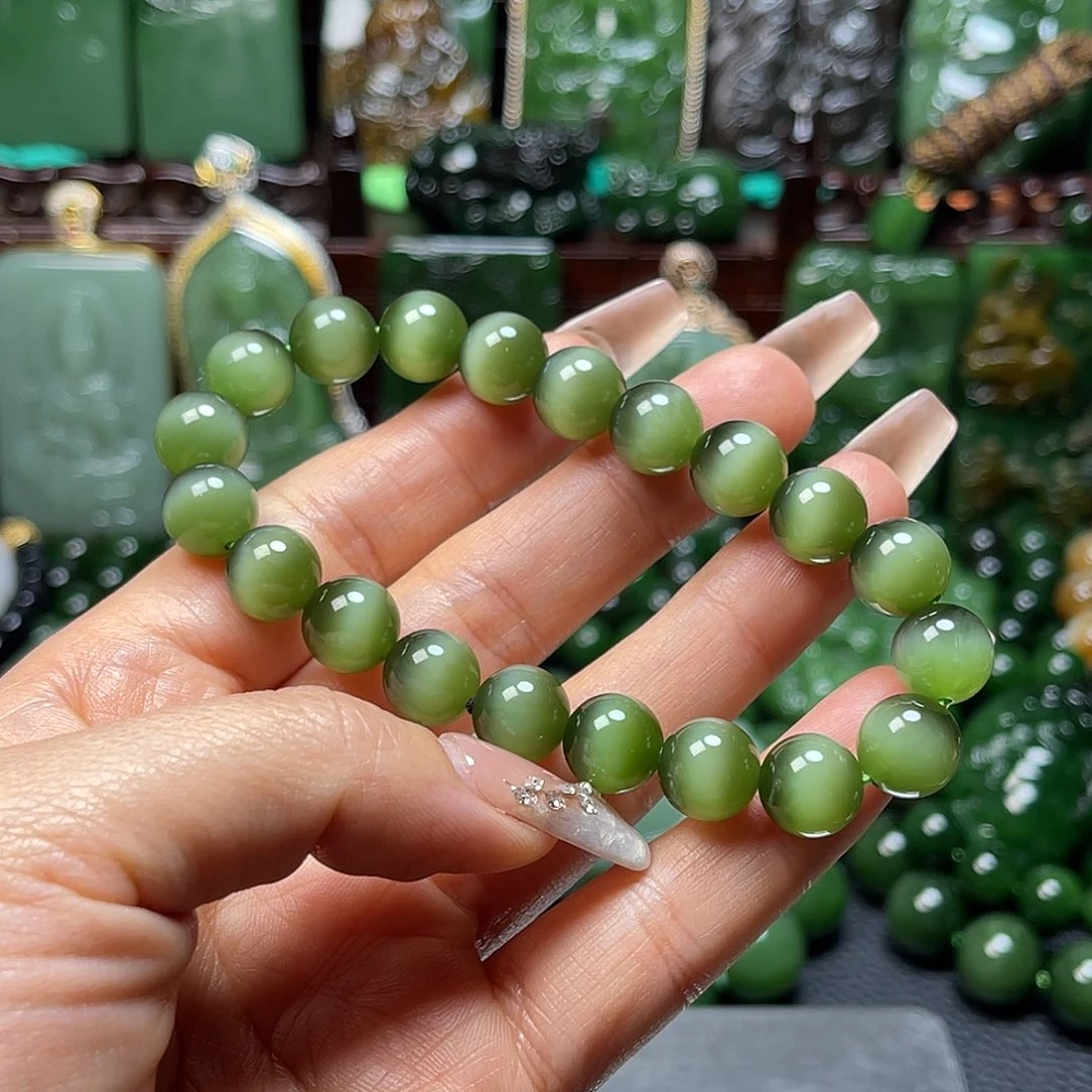 干***业和田玉未镶嵌手链