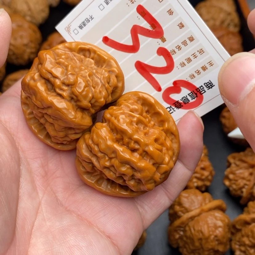 【闪购商品】文玩核桃把件我****害蛤蟆头40