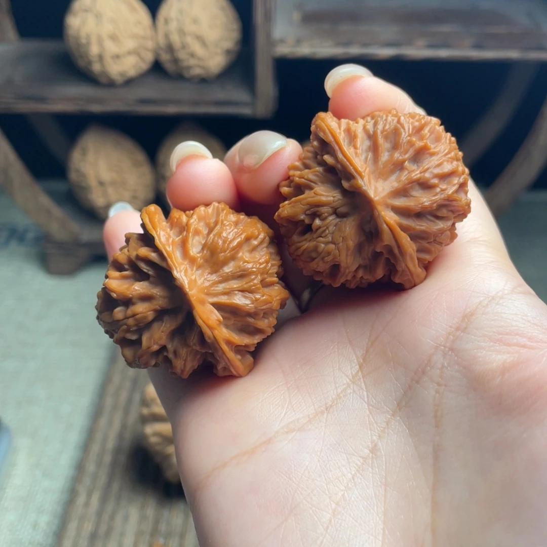 文玩核桃吊坠苹果园38全品打底精配毕业红皮