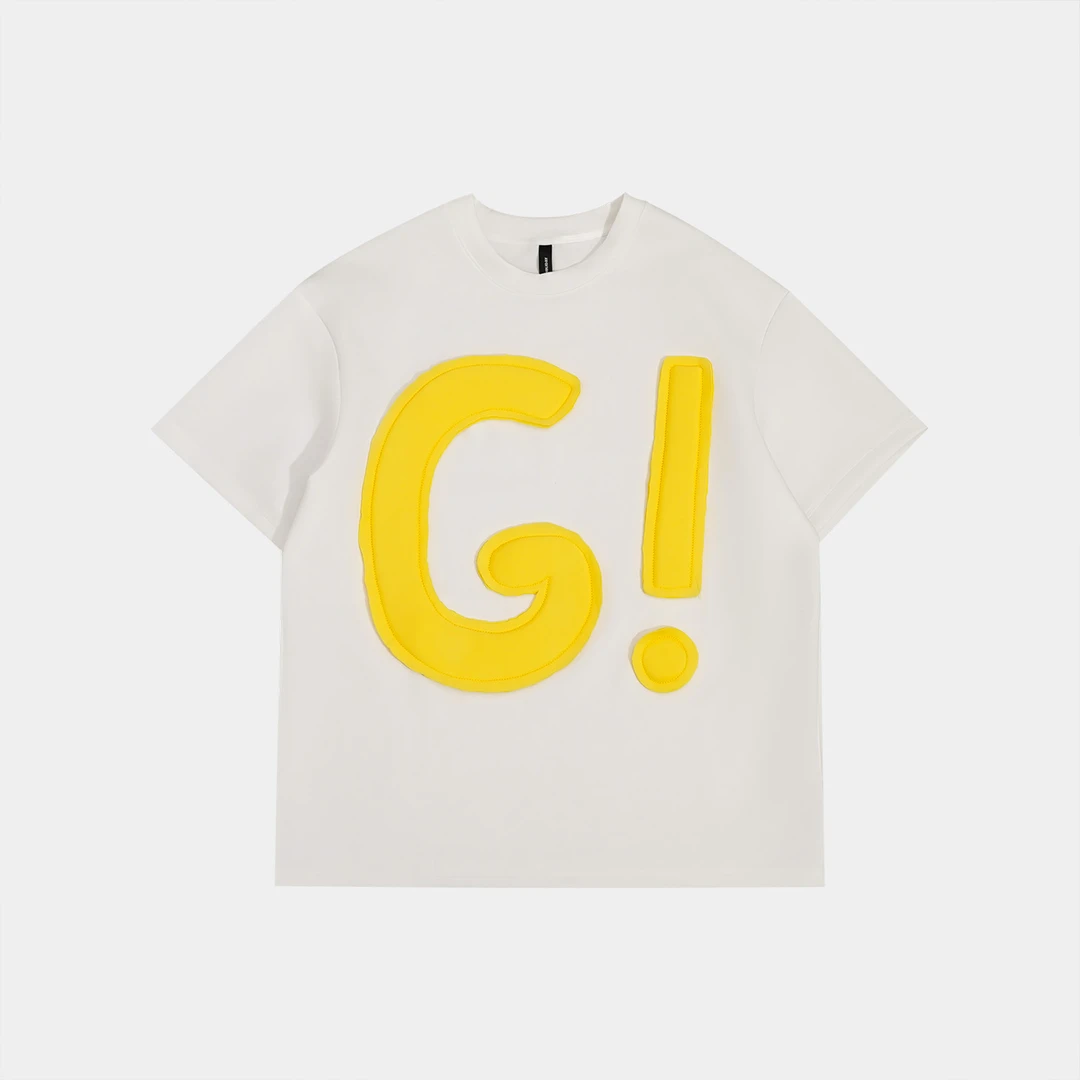 GGAHOLIDAY夏季时尚气质风字母休闲百搭显瘦T恤套装上衣 152503