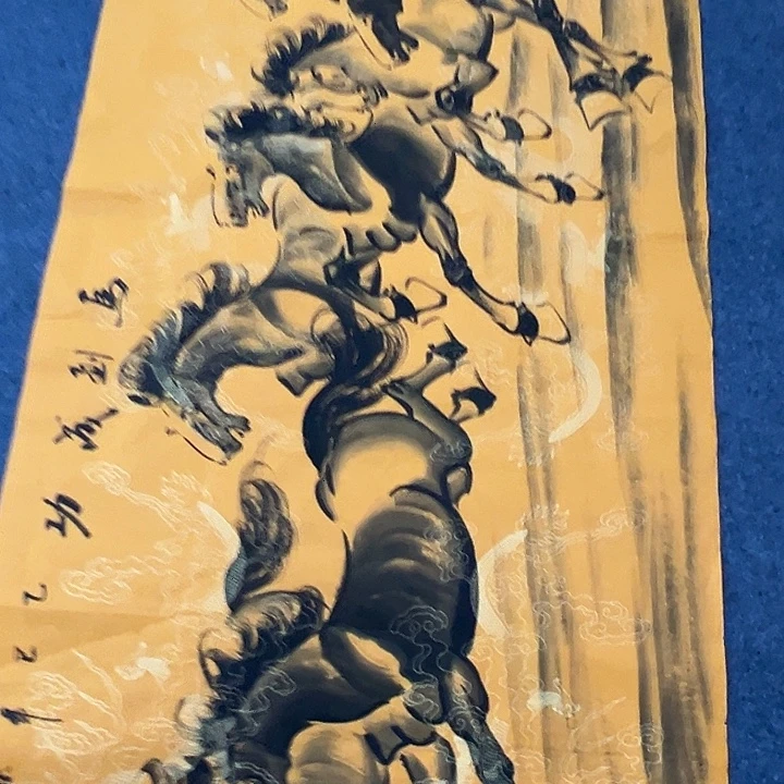 晚上好 手绘字画作品