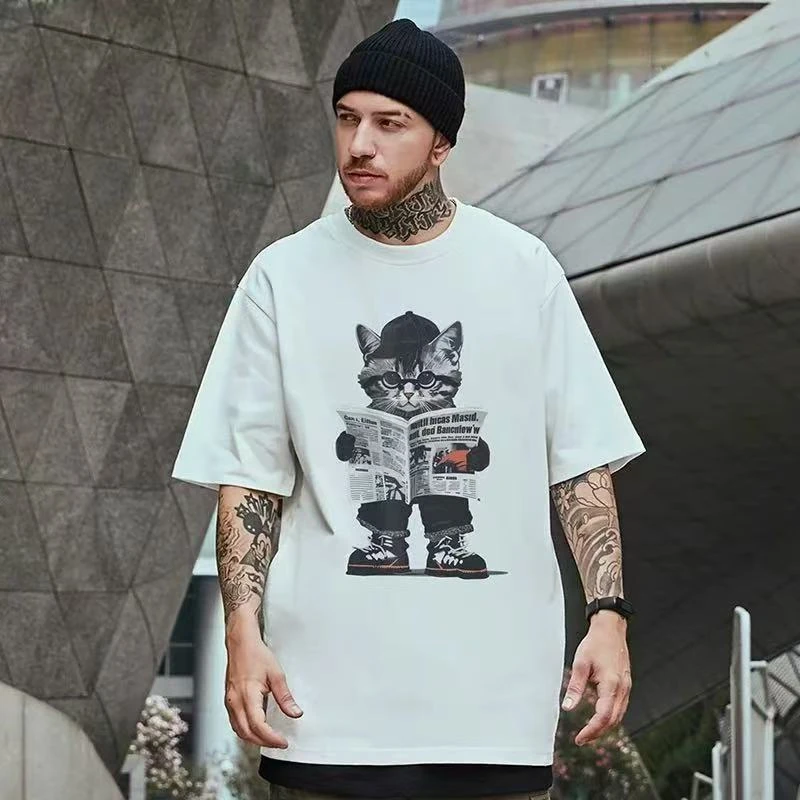 潮流短袖男士时尚夏季半袖圆领春夏百搭休闲T恤