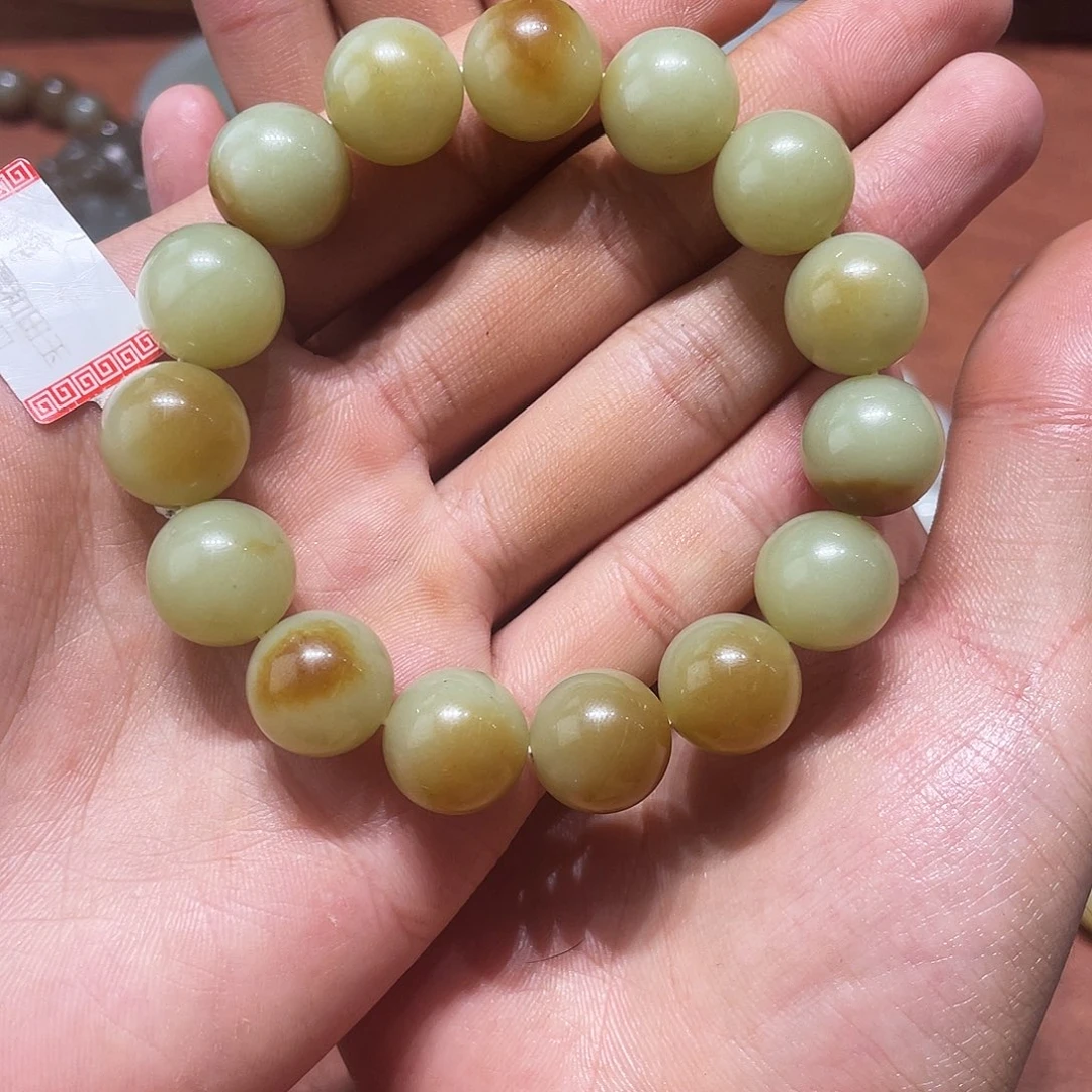 和田玉（糖玉）未镶嵌手链