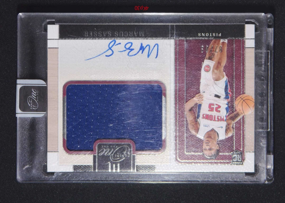 【直播开价】萨瑟 99编 新秀 帕尼尼NBA国宝手提亲笔签名球星卡