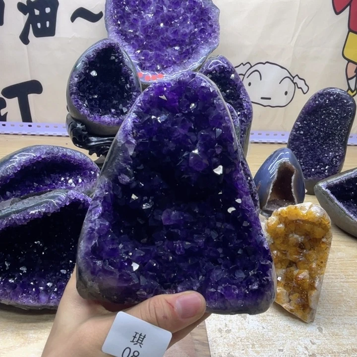 未镶嵌珠宝半成品紫晶