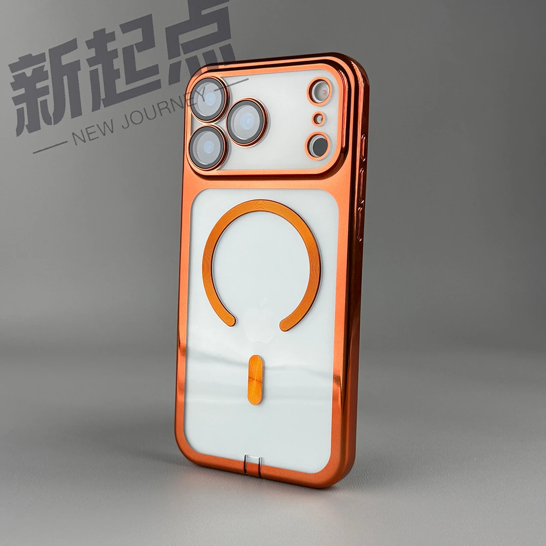 适用苹果17Promax手机壳磁吸充电iPhone16自带AI按键全包款防摔壳