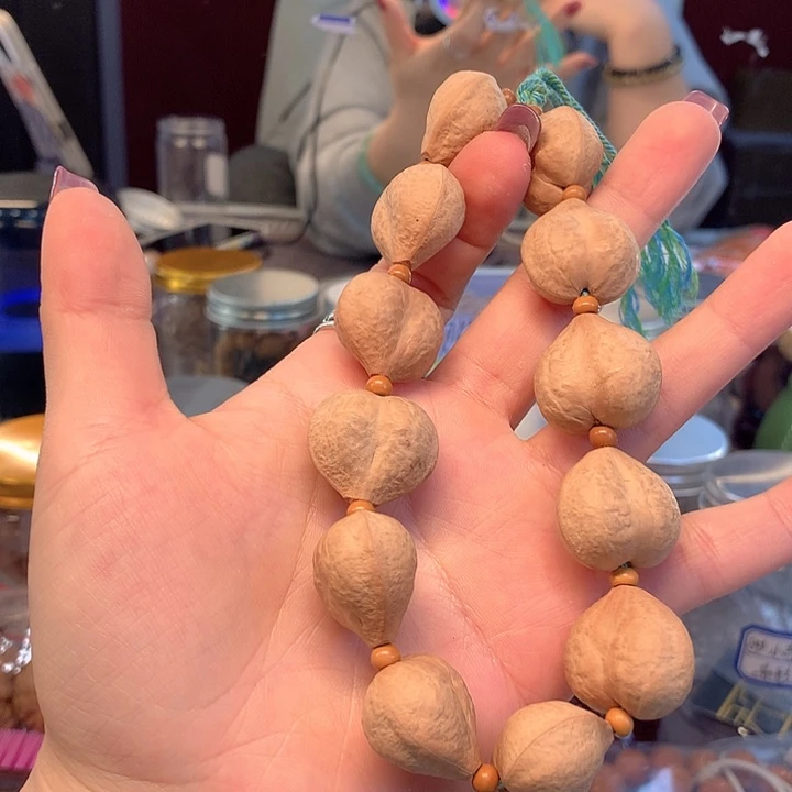 木质类姬宝爱心手串