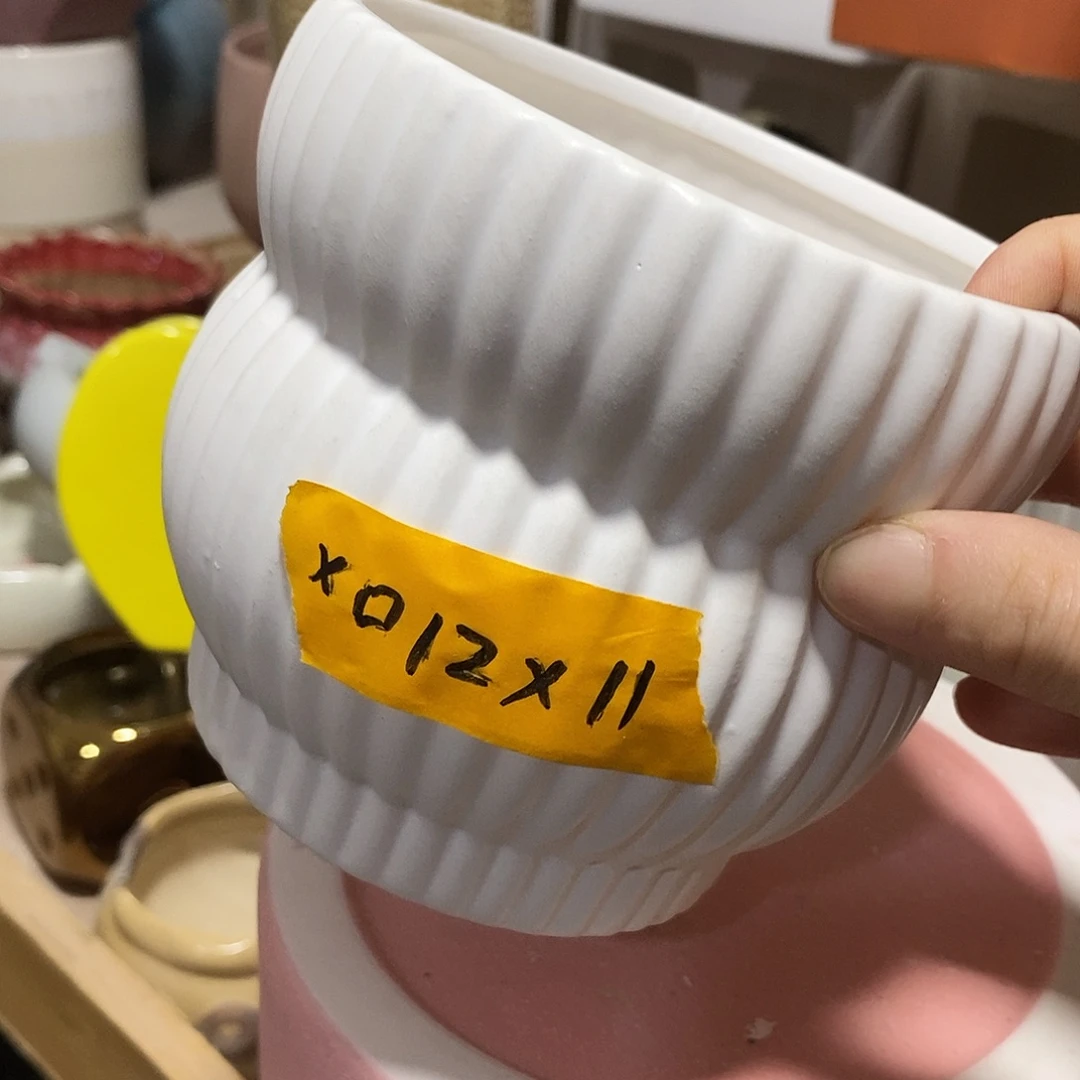 杯子陶陶盆有孔 瑕疵介意勿拍