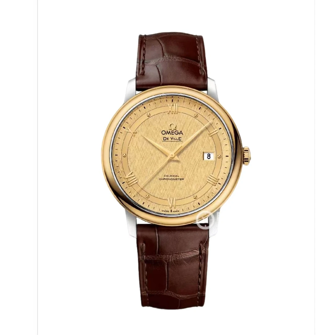 99新 Omega/欧米茄 碟飞男表/自动经典机械名表/优雅/全套金盘