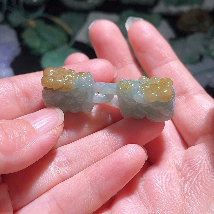颈饰未镶嵌翡翠天