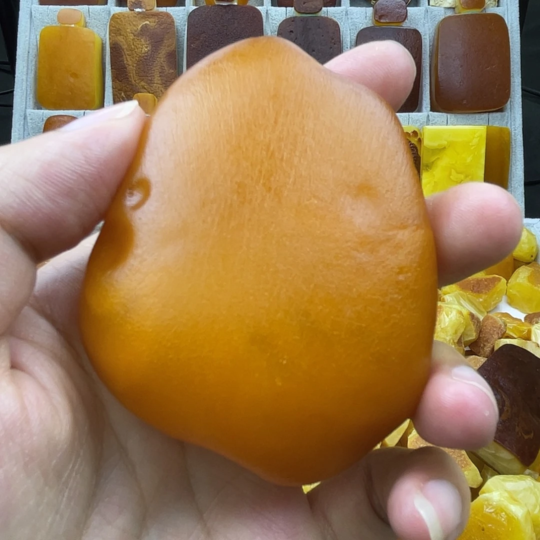 定制蜜蜡未镶嵌天然蜜蜡