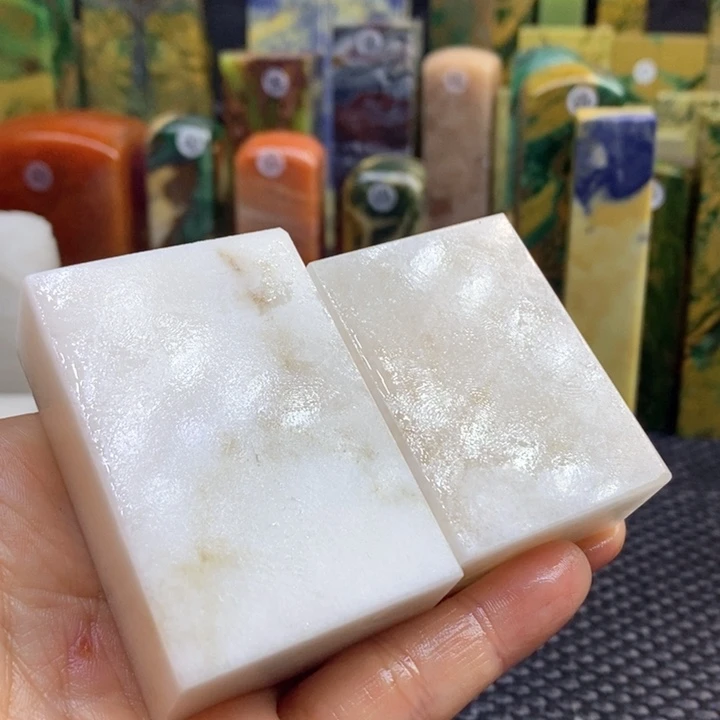 四川石回****8青田石印章石