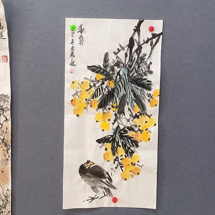 国画李丽悦34/68手绘画芯