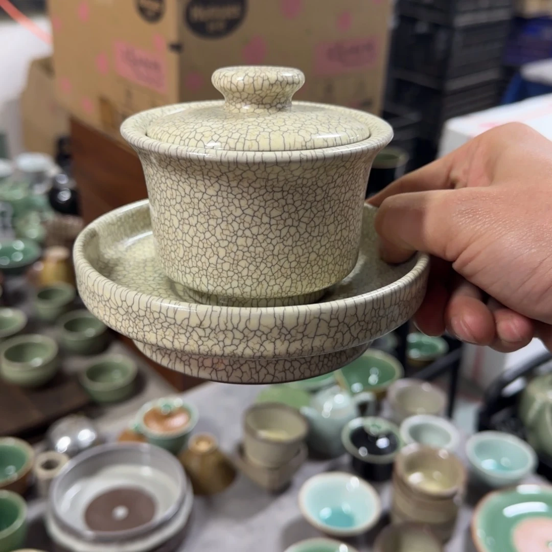 小金茶具青瓷茶器