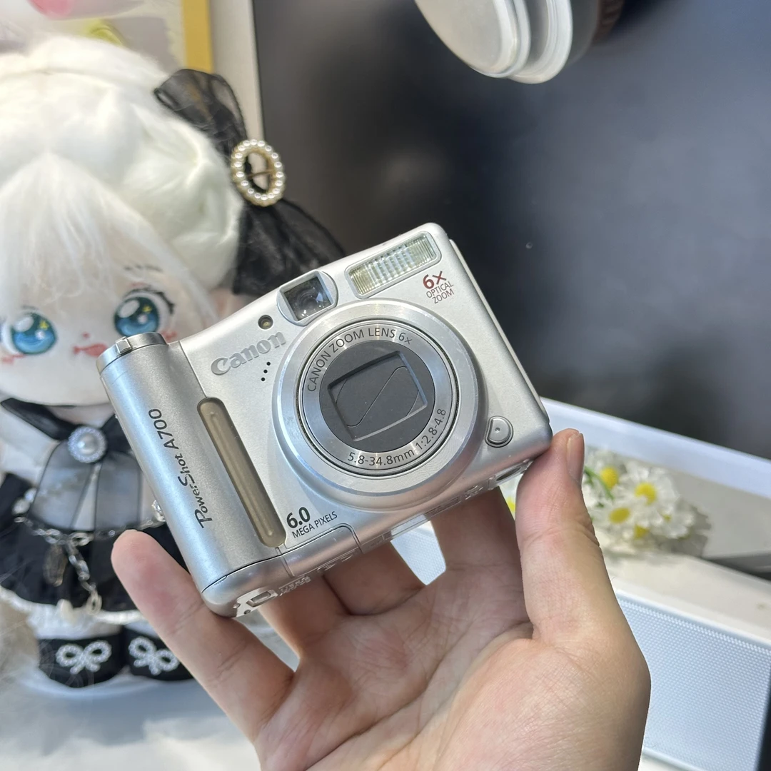 9新 Canon/佳能 佳能a700人像神器冷白皮五号电池供电