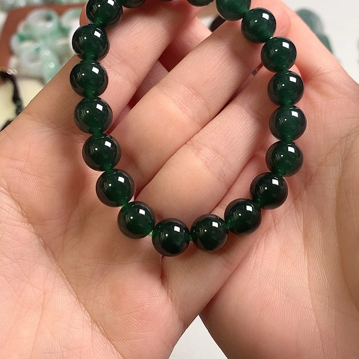 翡翠未镶嵌颈饰翡翠9+