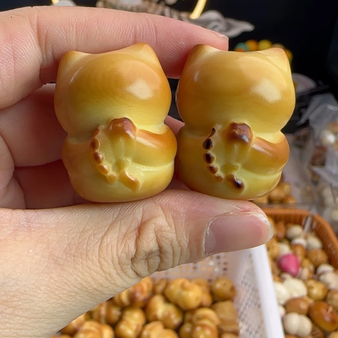 菩提根/象牙果吊坠全品牙果卡30+拜佛猫10颗