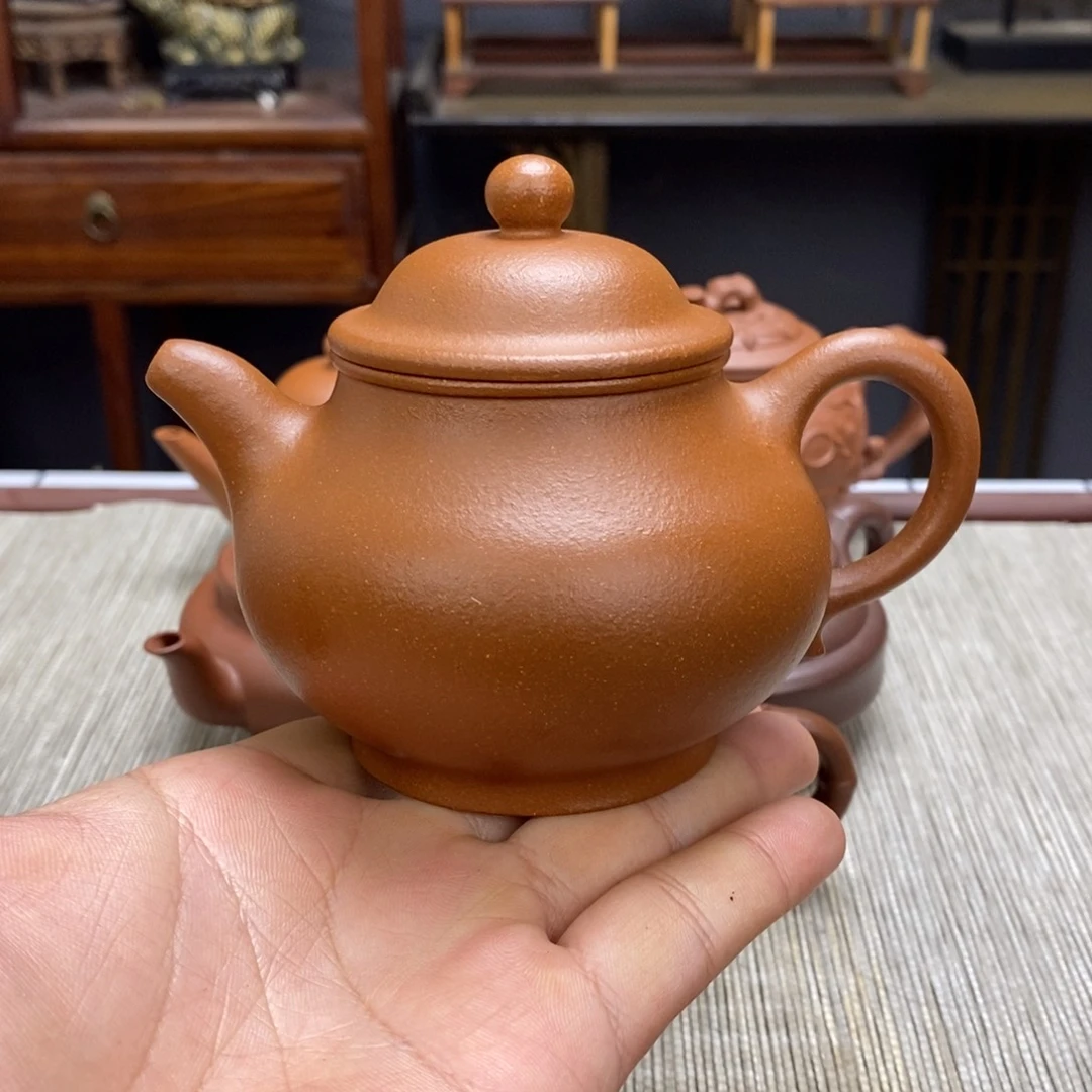 紫泥茶壶容量260毫升