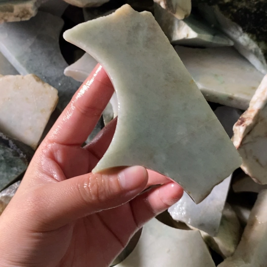 翡翠未镶嵌颈饰天然翡翠