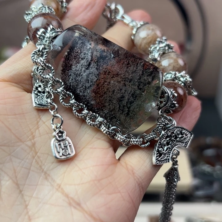 f***e水晶手链合金手串