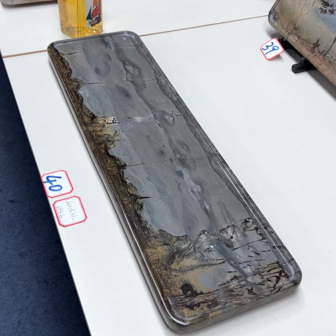 广西石天然国画石干泡台