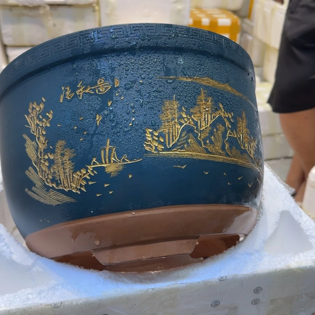 紫砂花盆口径30.20口径