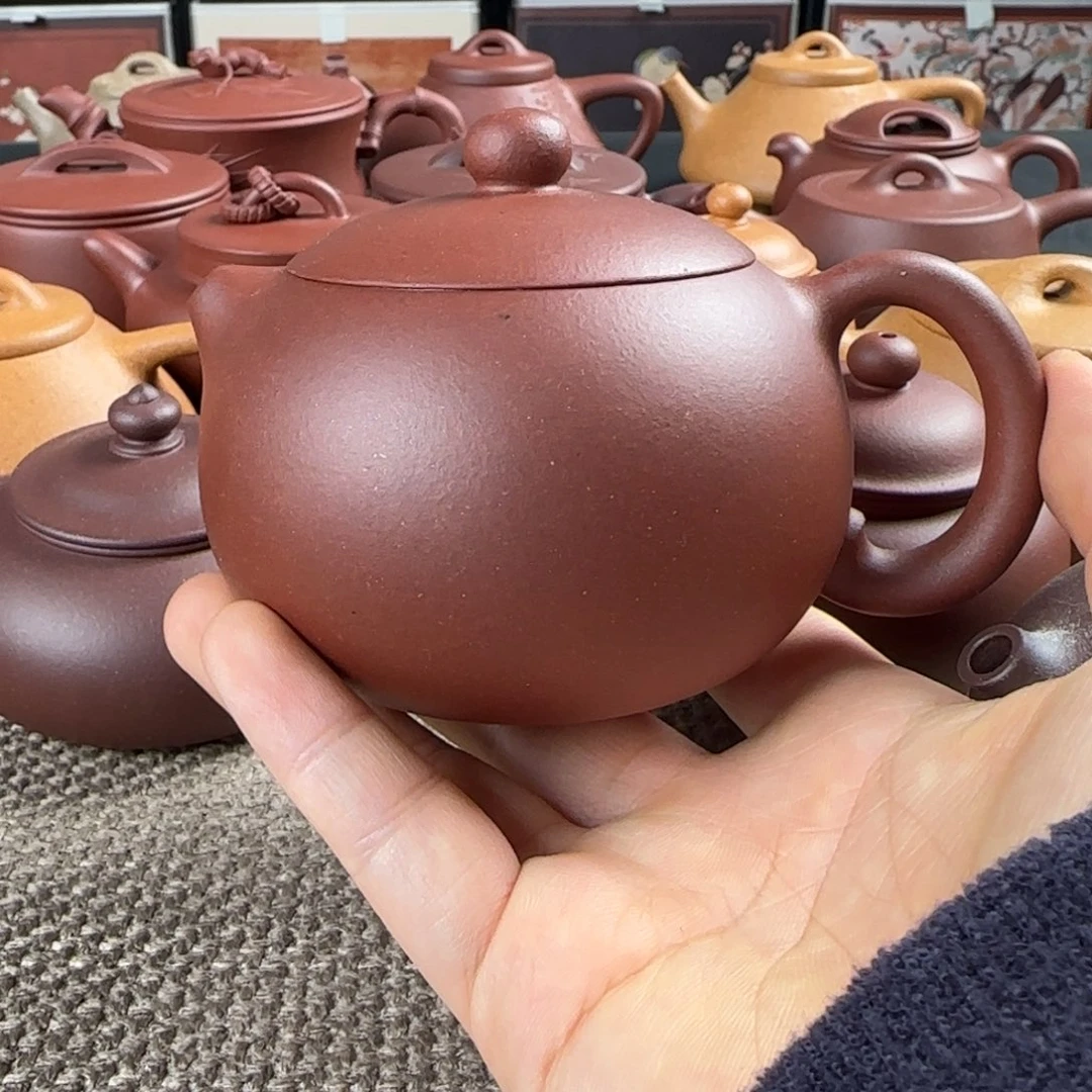 猫***鱼紫砂茶壶微瑕西施