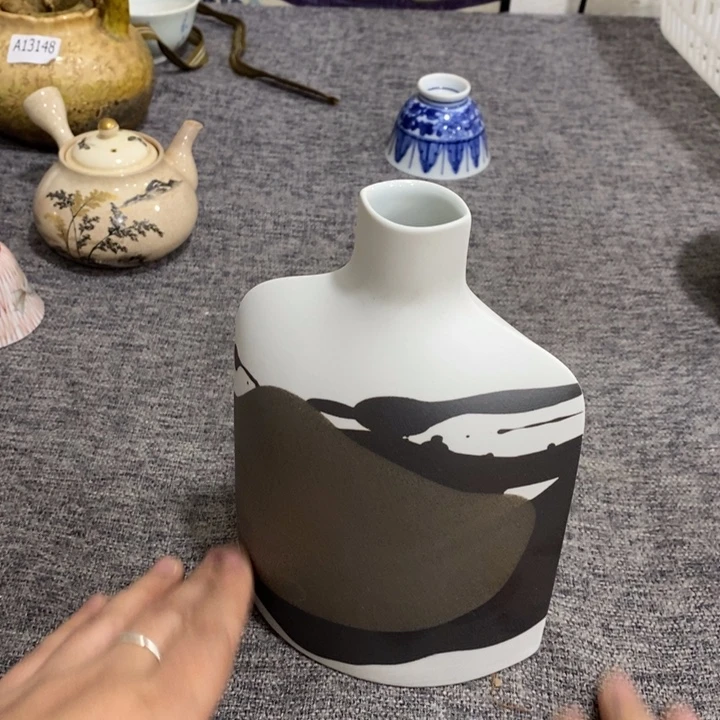 紫砂茶杯非常漂亮好看的花瓶