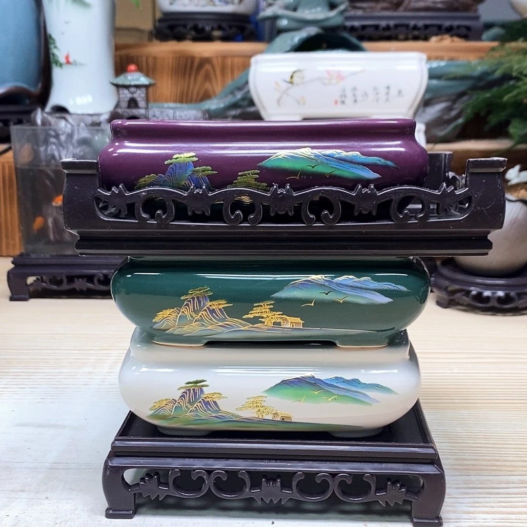 花盆紫砂陶瓷艺术花盆陶瓷