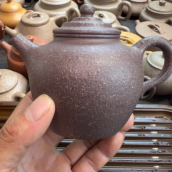 阳***媚茶壶紫砂天青泥料