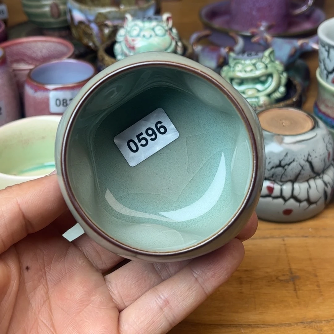 杯子钧瓷窑口自播原矿钧瓷40