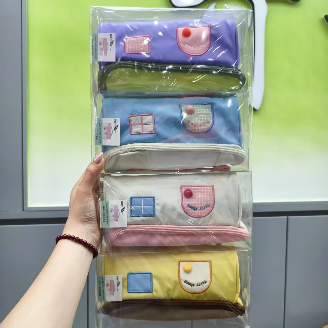 童话小屋造型笔袋  08843 4个/包  共2包8个