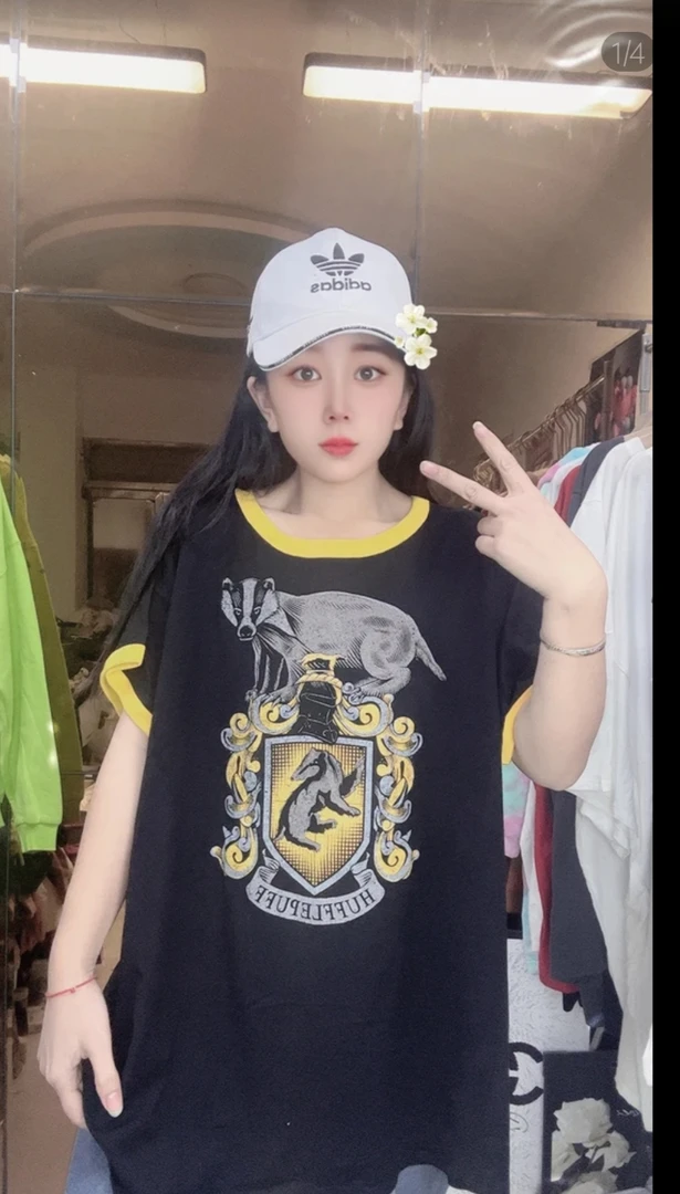 外贸纯棉大码T恤多色