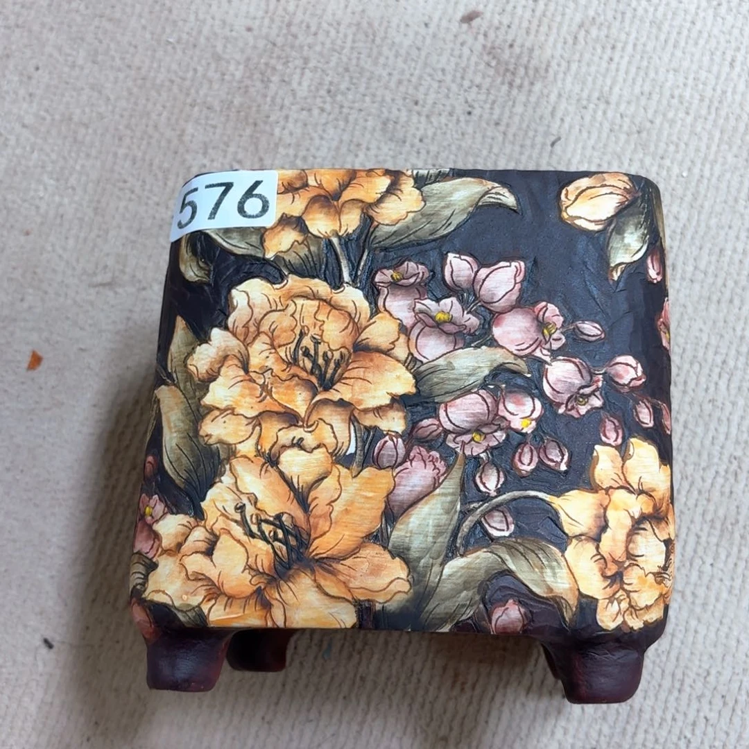 L***8紫砂花盆陶瓷多肉花盆精品