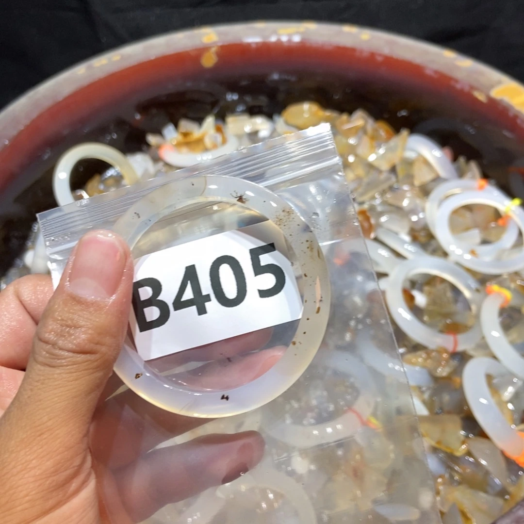 呆***呆玛瑙/玉髓未镶嵌手镯