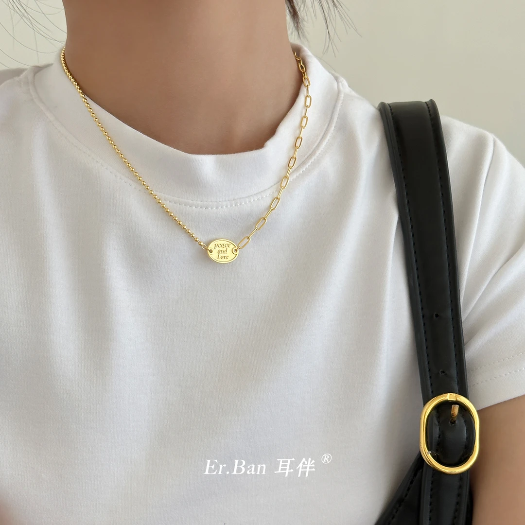 坠链均925银 适合夏天戴的纯银韩系高级感女生项链2025锁骨链吊坠