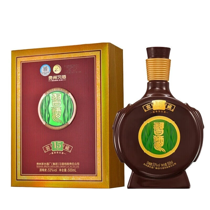 习酒【佩佩专属ZZ】习酒窖藏15年 酱香型白酒53度500ml