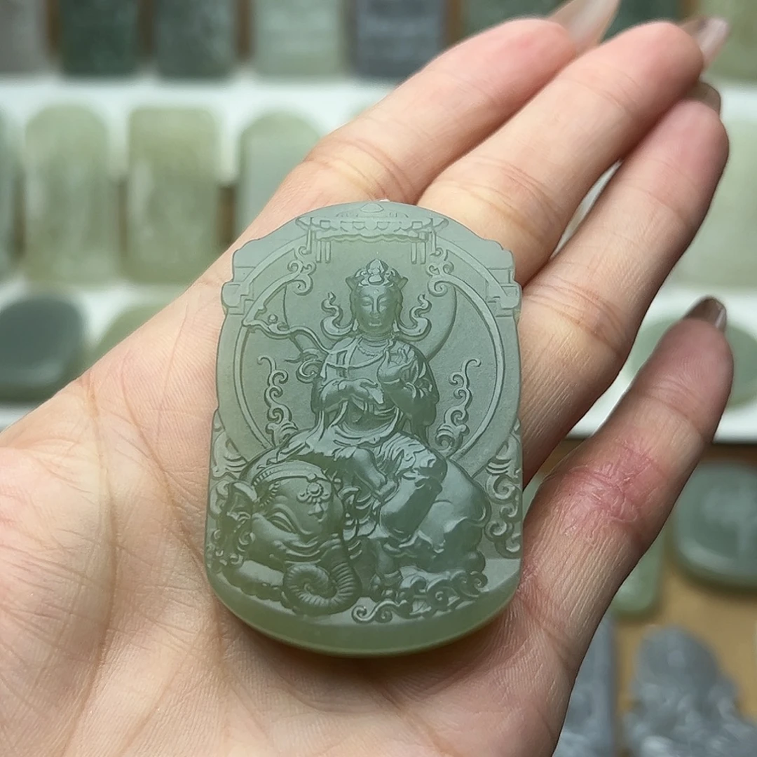 悟***兮和田玉未镶嵌颈饰