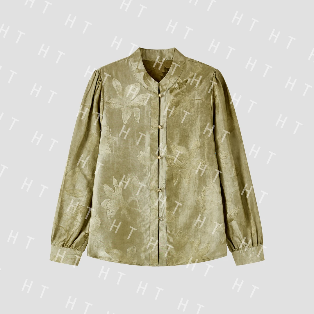 SY029-《荷花折月》国风新中式气质显瘦女装上衣外套