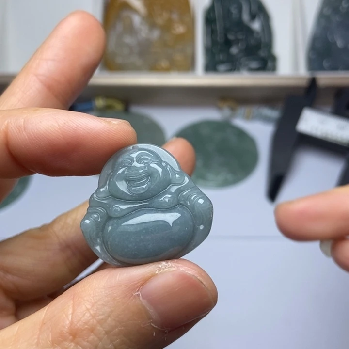 翡翠未镶嵌挂件翡翠