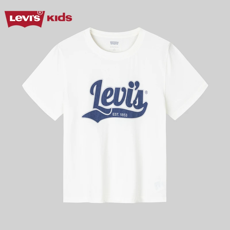 Levi's李维斯儿童上装短袖超酷舒适休闲时尚圆领短袖T恤LV2422127