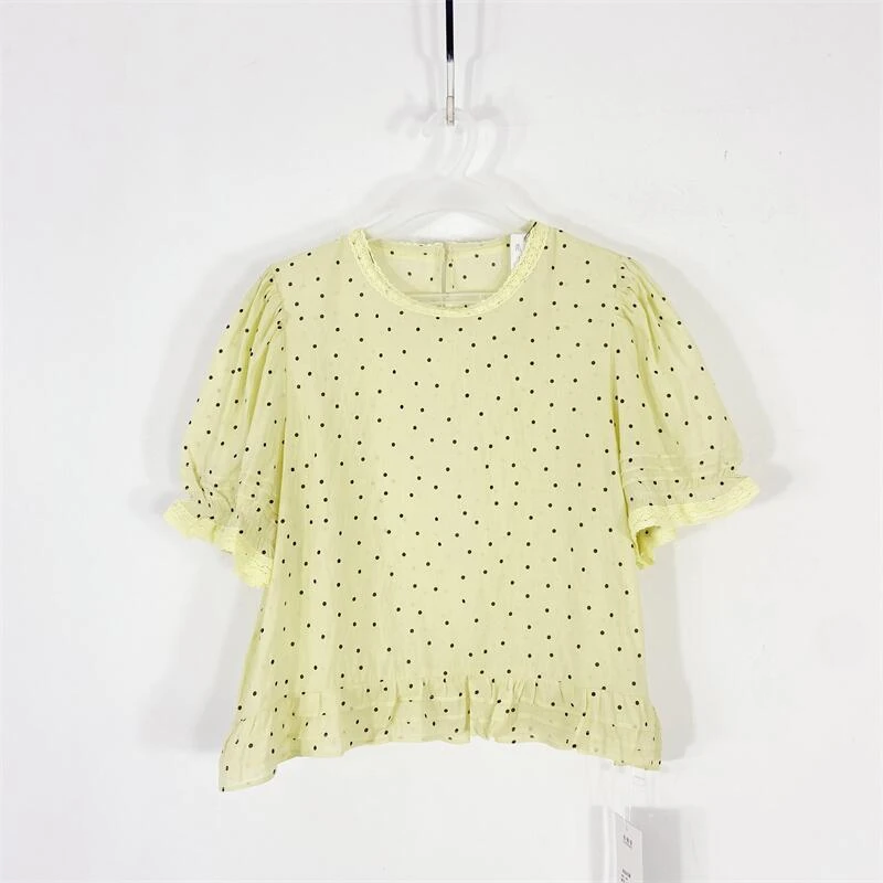 【77衣橱】KD1550精品女装上衣短袖T恤气质轻奢【红人上新】