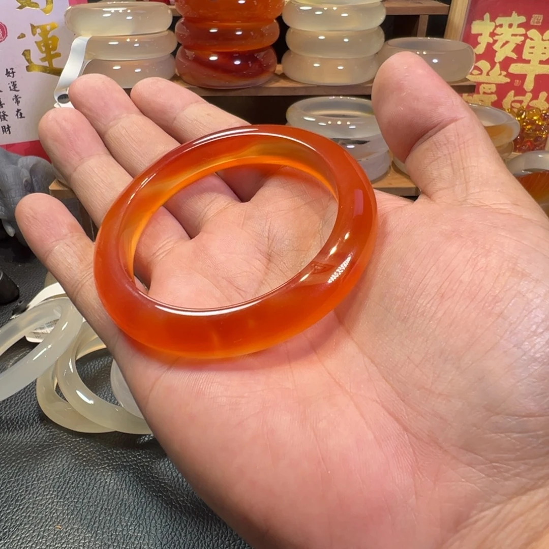 山***、手镯玛瑙/玉髓未镶嵌