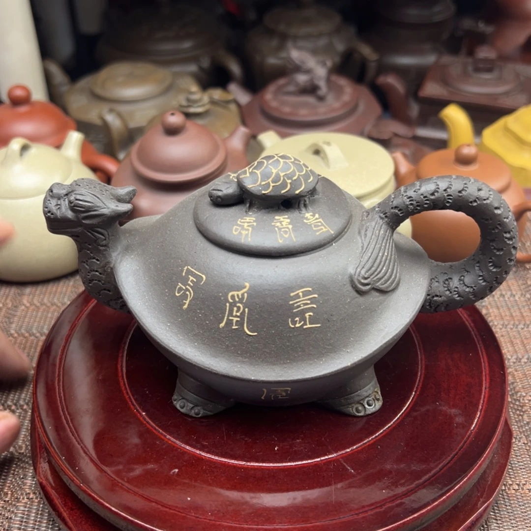 紫砂茶壶宜兴原矿紫砂壶280毫升容量