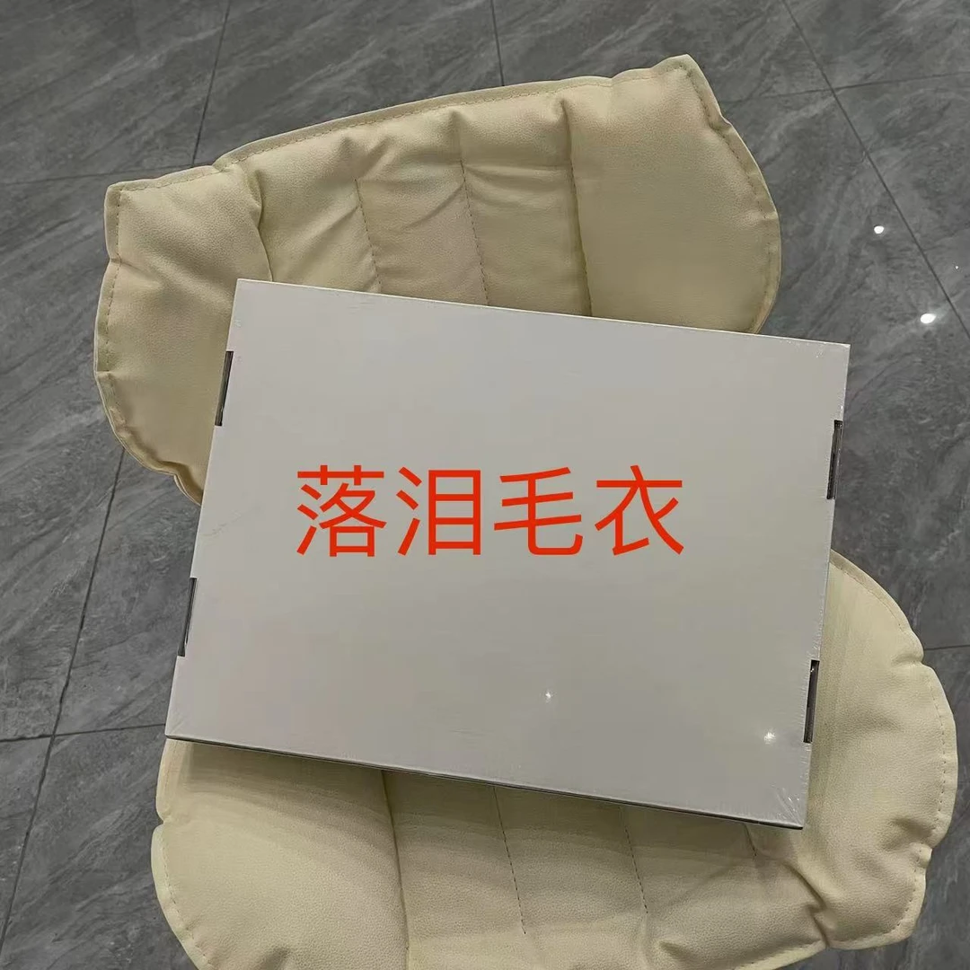 【XQ】植绒毛巾刺2025 秋冬新款字母提花圆领毛衣A8082