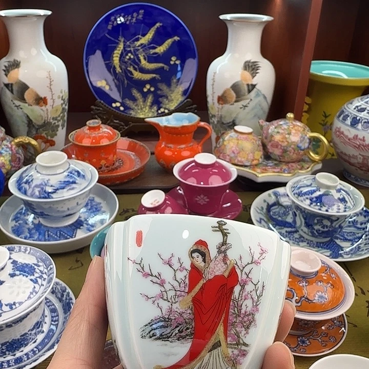 摆件专注景德镇567老厂瓷