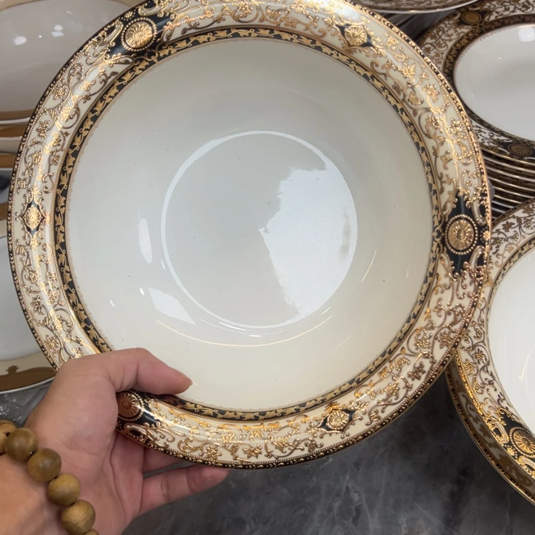 【闪购商品】瓷片10.25寸大汤碗一个一单福利价