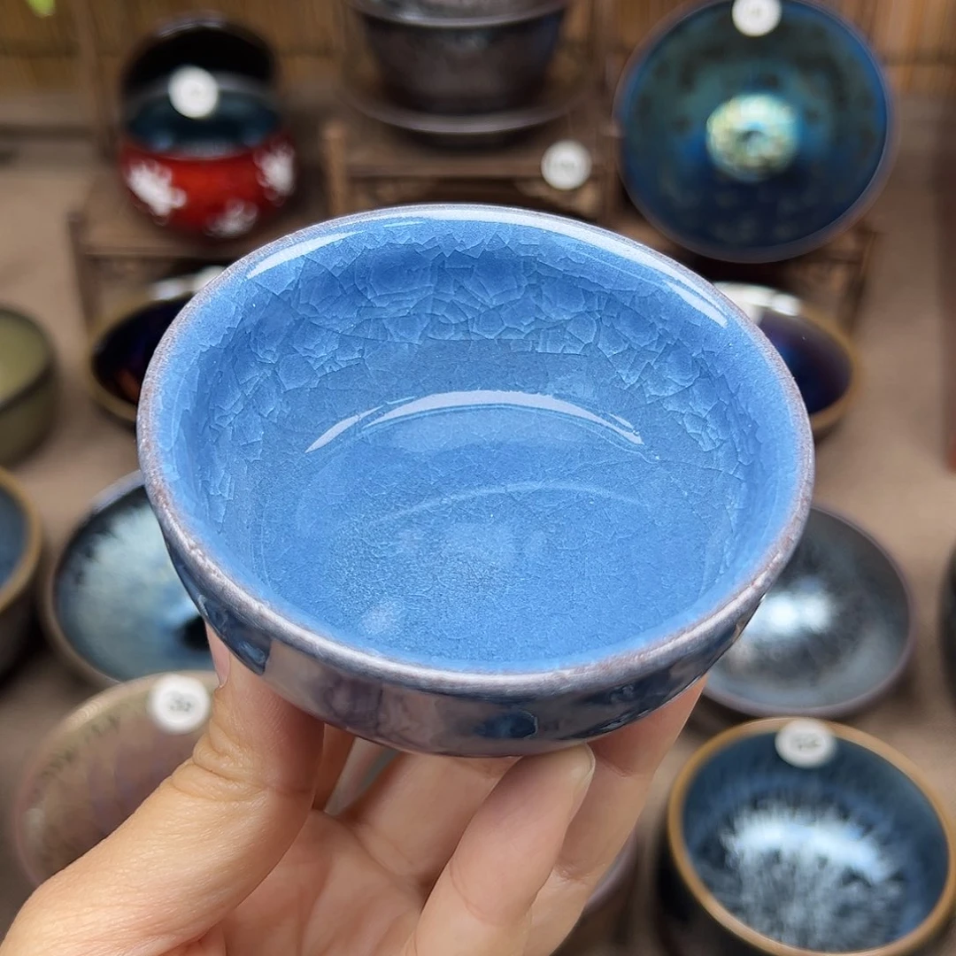 茶盏建盏主人杯冰裂