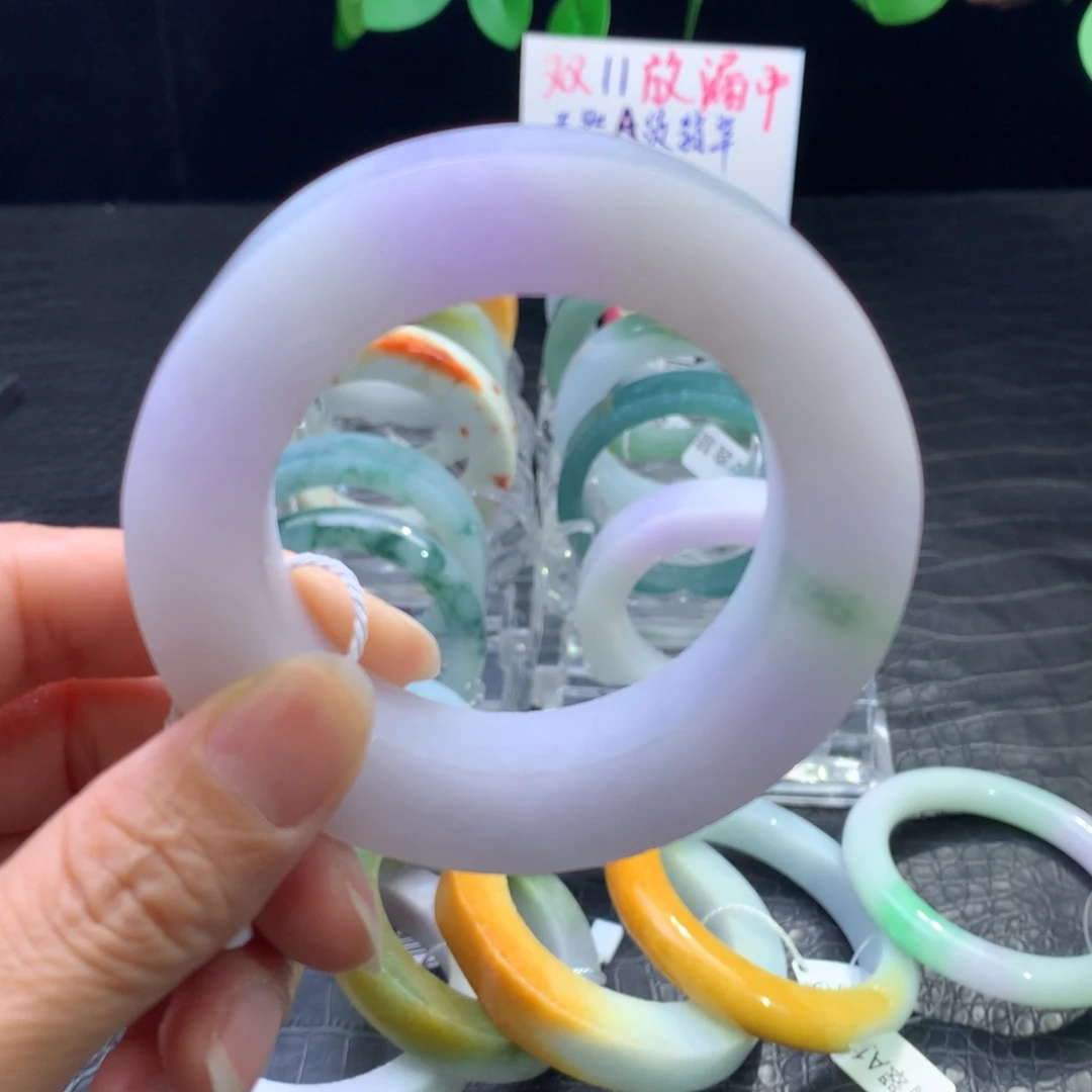 定制翡翠未镶嵌手镯定制