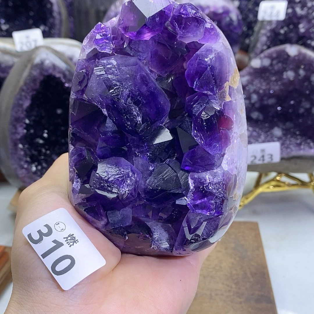 未镶嵌大型摆件（非配饰）紫晶